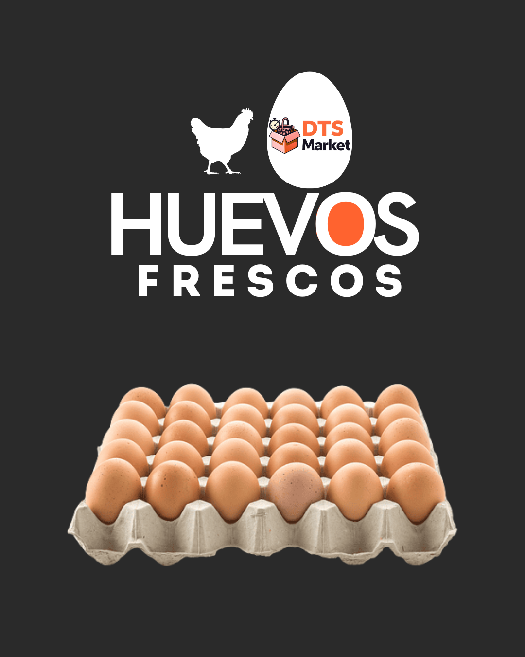 Bandeja 30 Huevos Segunda