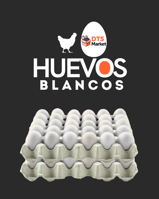 2 Bandejas Huevo Extra Blancos